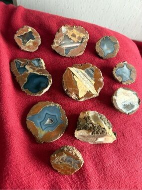 Thunderegg gemstone crystal lot Thunder egg bundle madras Oregon 5lbs rockhound